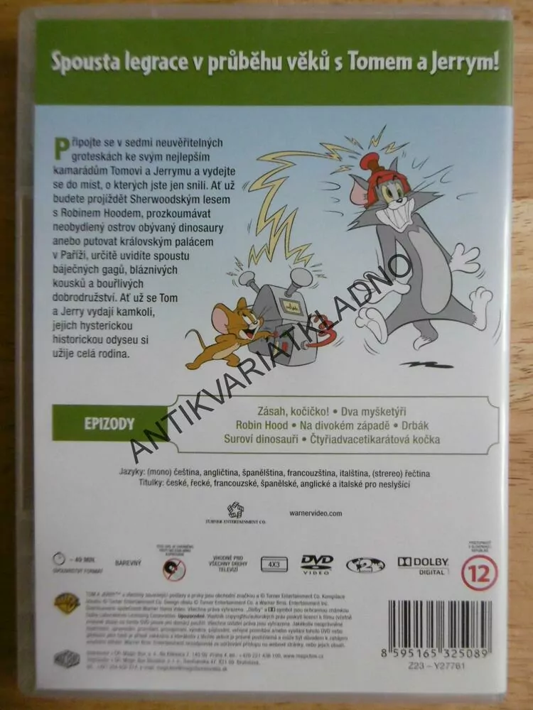 TOM A JERRY, FILM, DVD FILM