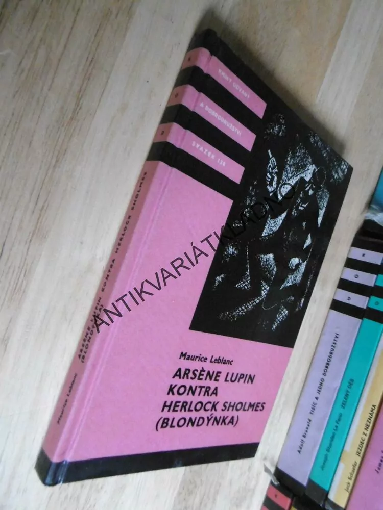 KOD 120 - ARSENE LUPENE KONTRA HERLOCK SHOLMES(BLONDÝNKA) LEBLANC, **an
