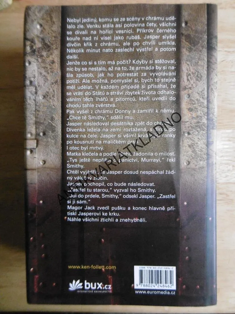 HRANICE VĚČNOSTI, 3.DÍL TRILOGIE STOLETÍ, KEN FOLLETT, **an