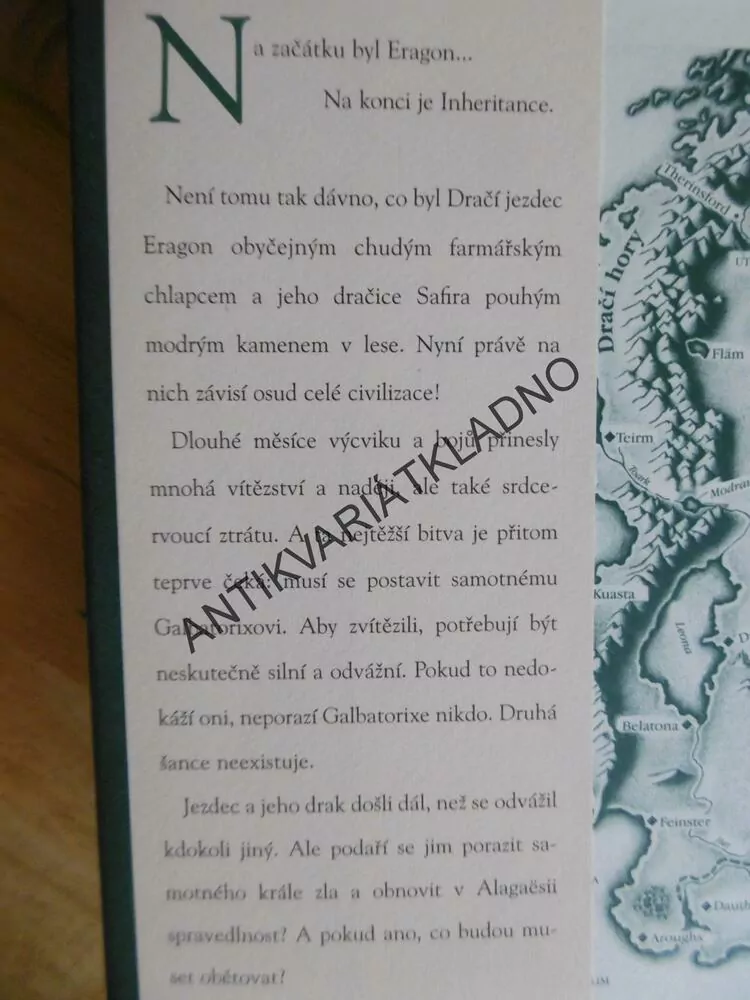 INHERITANCE, CHRISTOPHER PAOLINI, **an