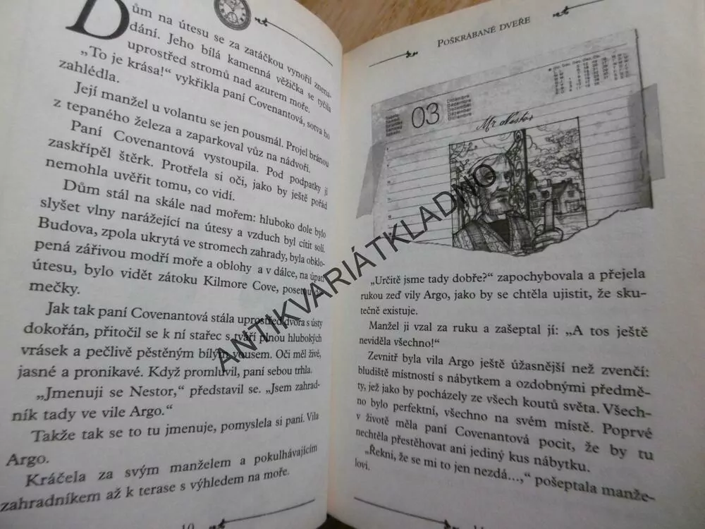 BRÁNA ČASU, ULYSSES MOORE, **an