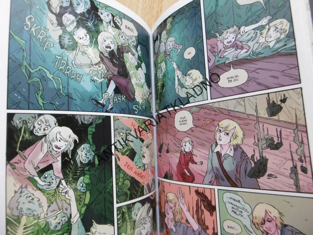 POCHMURNÝ KRAJ, HADILOVKA, CULLEN BUNN, TYLER CROOK, KOMIKS, **an