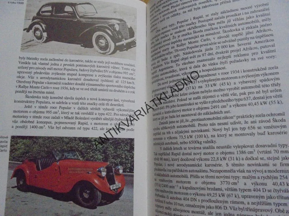 AUTOMOBIL V SRDCI EVROPY, KUBA,TATRA,LIAZ,ŠKODA,LK, **an