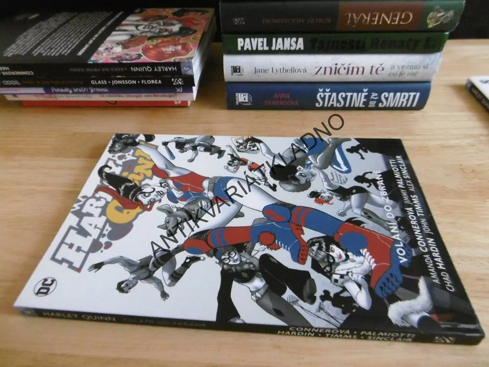 HARLEY QUINN, VOLÁNÍ DO ZBRANĚ, KOMIKS DC COMICS, **an