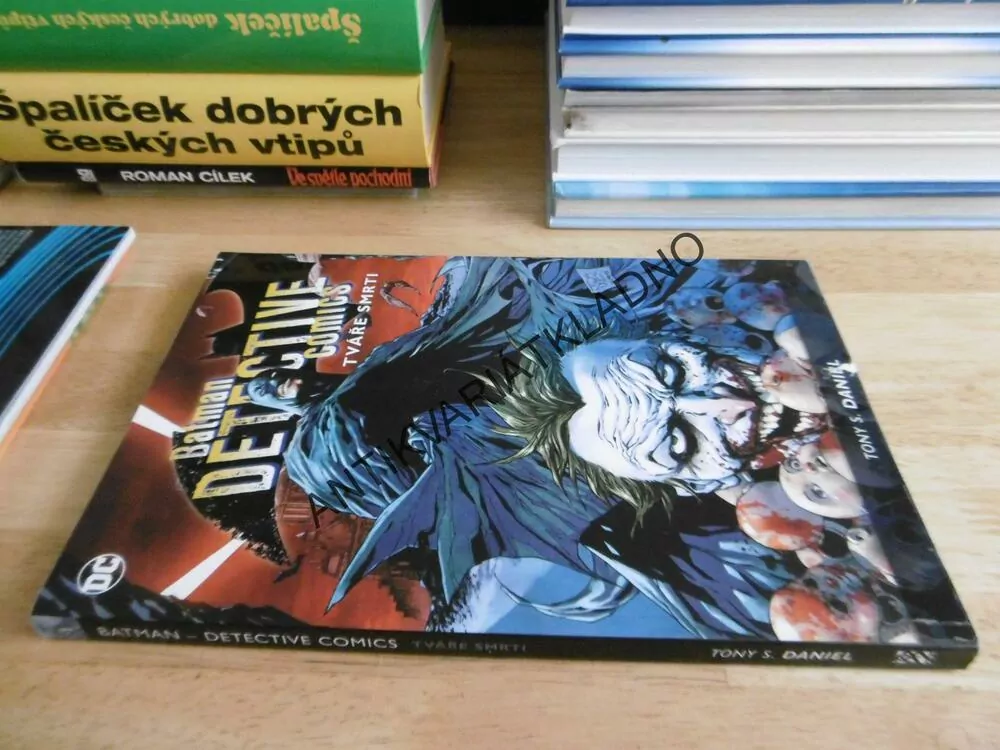 BATMAN, DETECTIVE COMICS, TVÁŘE SMRTI, TONY S. DANIEL, **an