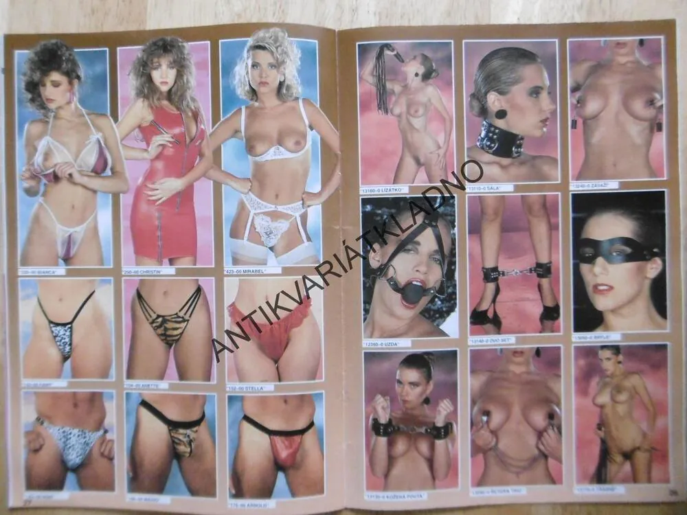 KATALOG ZBF- EROTICKÉ POMŮCKY, ODĚVY,AJ. 1993