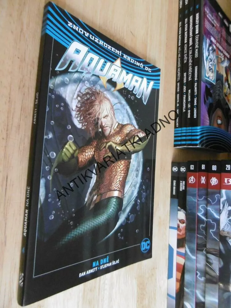 AQUAMAN, NA DNĚ, KOMIKS DC COMICS,