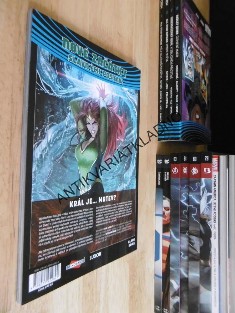 AQUAMAN, NA DNĚ, KOMIKS DC COMICS,