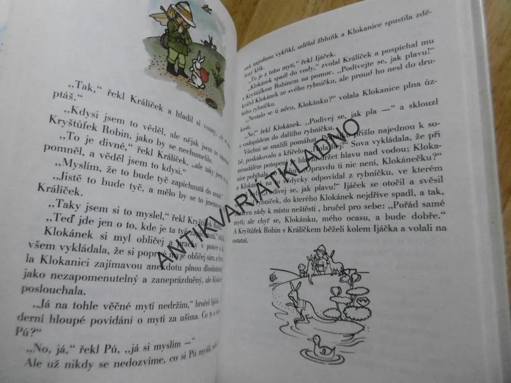 MEDVÍDEK PÚ, A.A.MILNE, ZÁPAL, 1984, **an
