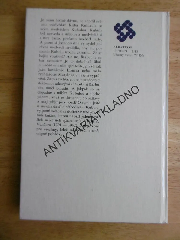 KUBULA A KUBA KUBIKULA, VANČURA, MILER, **an