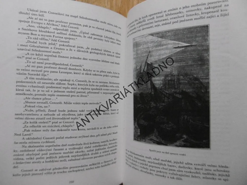 DVACET TISÍC MIL POD MOŘEM, JULES VERNE, 1987, **an