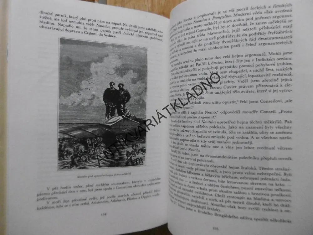 DVACET TISÍC MIL POD MOŘEM, JULES VERNE, 1987, **an