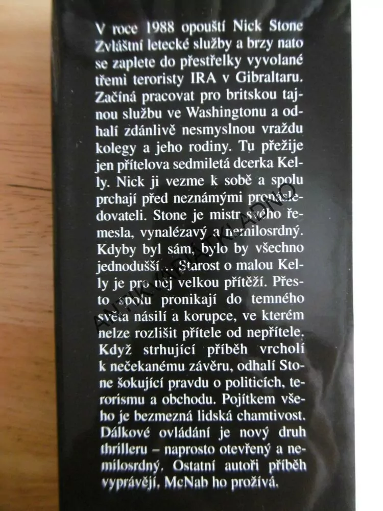 DÁLKOVÉ OVLÁDÁNÍ, ANDY MCNAB, **an