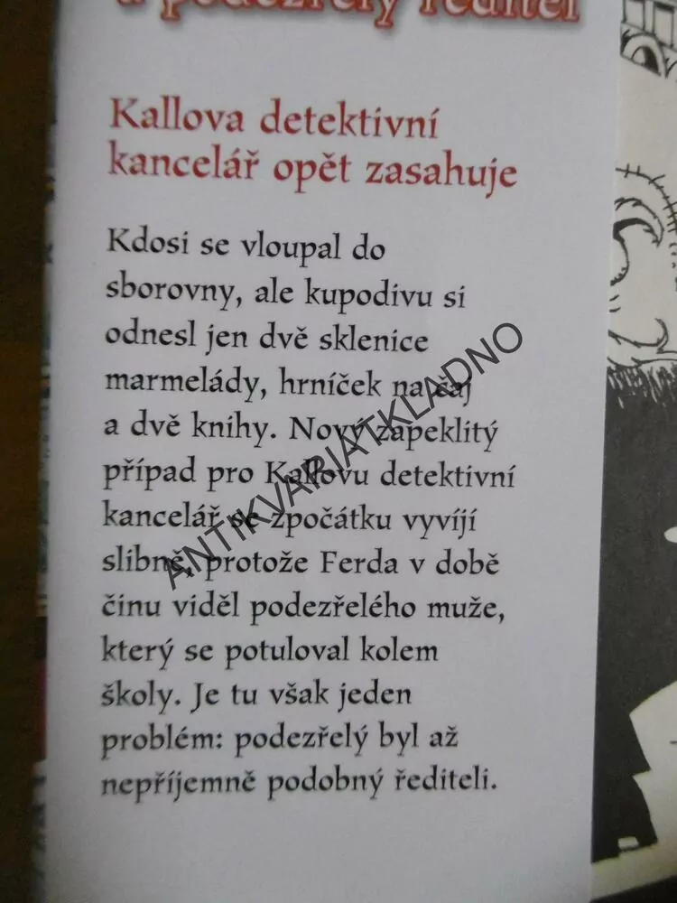 ČTYŘI A PŮL KAMARÁDA A PODEZŘELÝ ŘEDITEL, JOACHIM FRIEDRICH, PÁV,