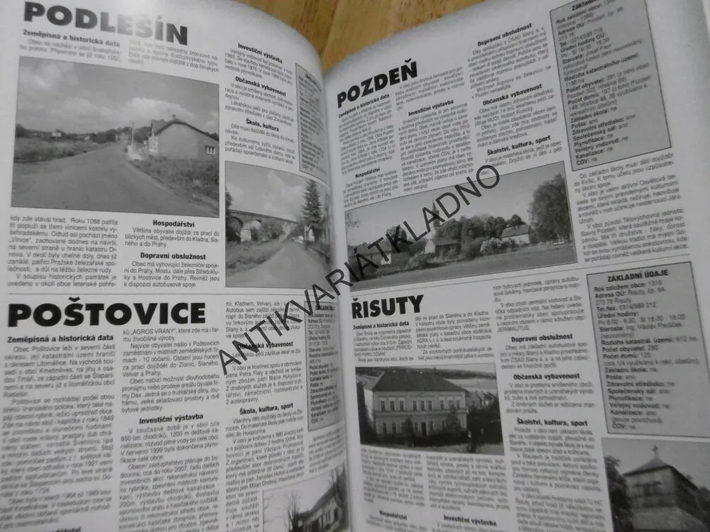 OKRES KLADNO NA PRAHU NOVÉHO MILÉNIA ANEB KLADENSKO A SLÁNSKO V ROCE 2000,, **an