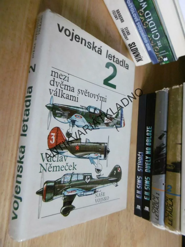 VOJENSKÁ LETADLA 2., LETADLA MEZI DVĚMA SVĚTOVÝMI VÁLKAMI, VÁCLAV NĚMEČEK, **an