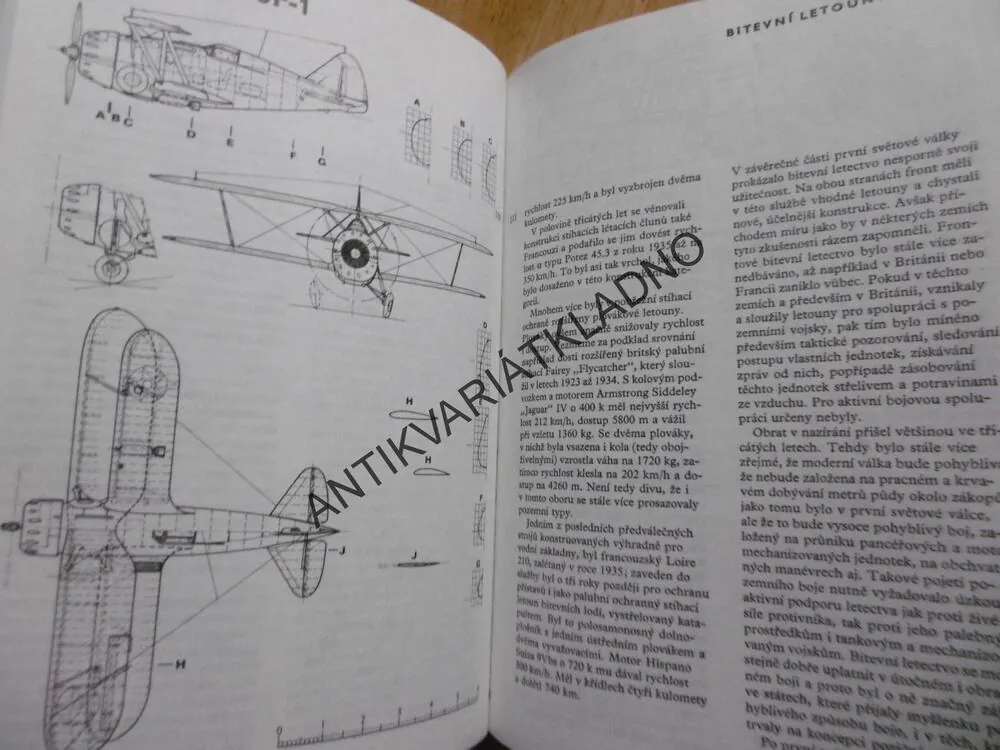 VOJENSKÁ LETADLA 2., LETADLA MEZI DVĚMA SVĚTOVÝMI VÁLKAMI, VÁCLAV NĚMEČEK, **an