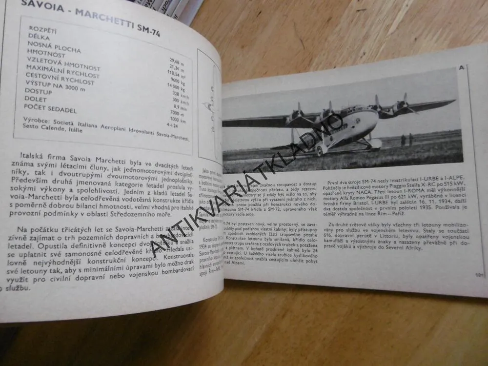 ATLAS LETADEL, ČTYŘMOTOROVÁ A VĚTŠÍ PÍSTOVÁ DOPRAVNÍ LETADLA, NĚMEČEK, NADAS, **an