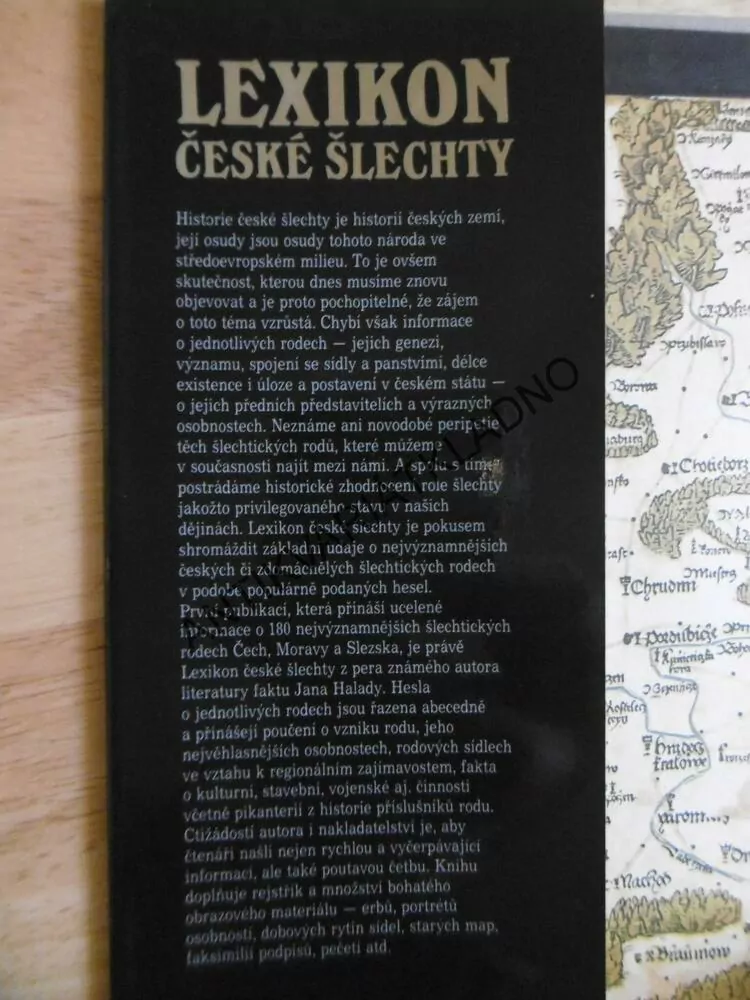 LEXIKON ČESKÉ ŠLECHTY, 1., JAN HALADA, **an
