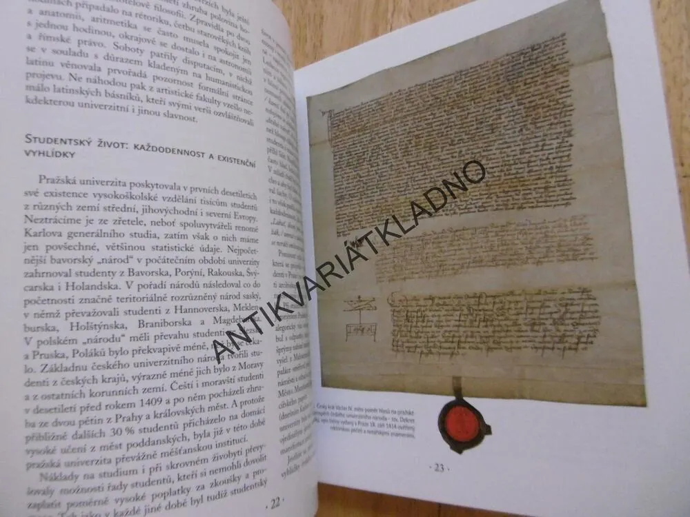 PRAŽSKÝ STUDENT, UNIVERZITNÍ STUDENTI V DĚJINÁCH PRAHY, PRAHA, 2008,