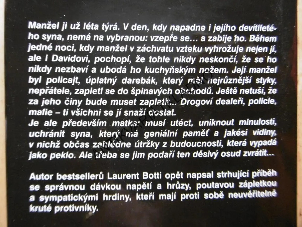 JÍZDENKA DO PEKLA, LAURENT BOTTI, 