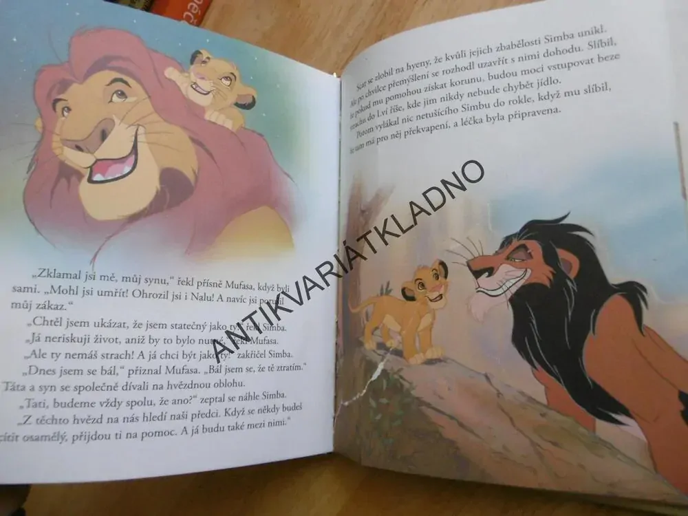 LVÍ KRÁL, WALT DISNEY, ZLATÁ SBÍRKA POHÁDEK 1., **an