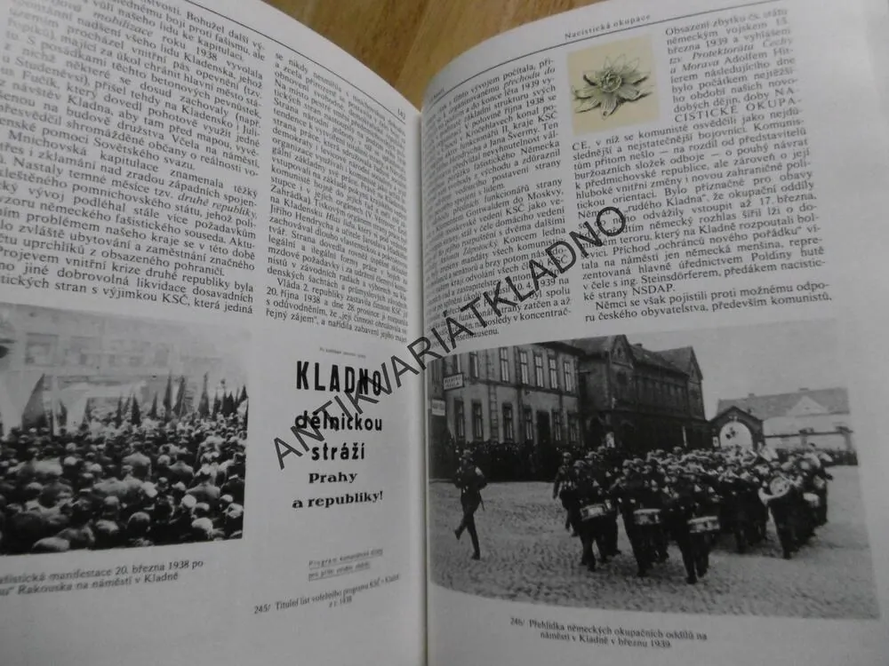 KLADENSKO, KLADNO 1985, KRAJNÍK, POSPÍŠIL, HORNICTVÍ, **an