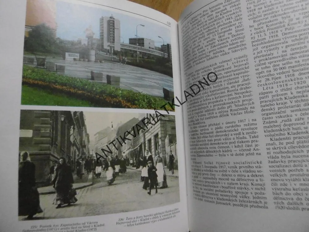 KLADENSKO, KLADNO 1985, KRAJNÍK, POSPÍŠIL, HORNICTVÍ, **an