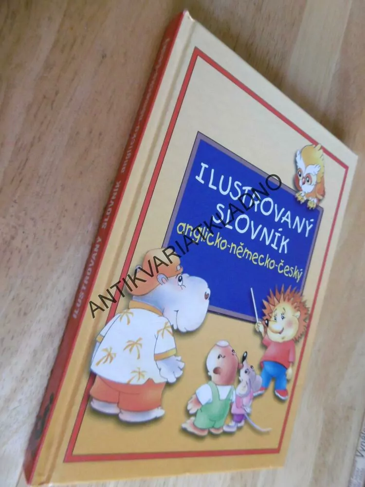 ILUSTROVANÝ SLOVNÍK ANGLICKO-NĚMECKO-ČESKÝ,, **an