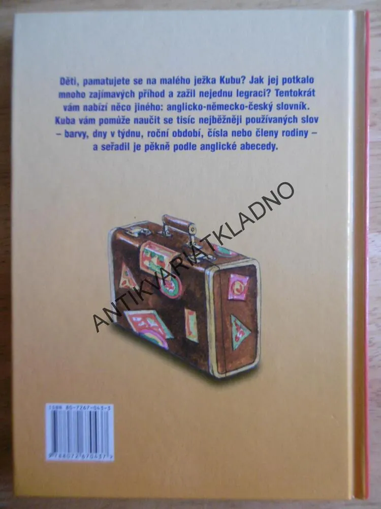 ILUSTROVANÝ SLOVNÍK ANGLICKO-NĚMECKO-ČESKÝ,, **an