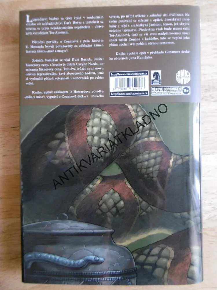 CONAN BŮH V MÍSE, KOMIKS, BUSIEK, CARY NORD,