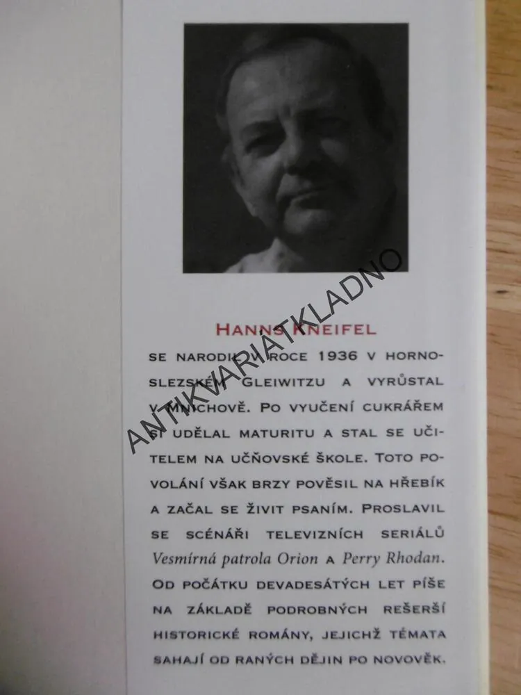 ANDĚL APOKALYPSY, HANNS KNEIFEL, **an