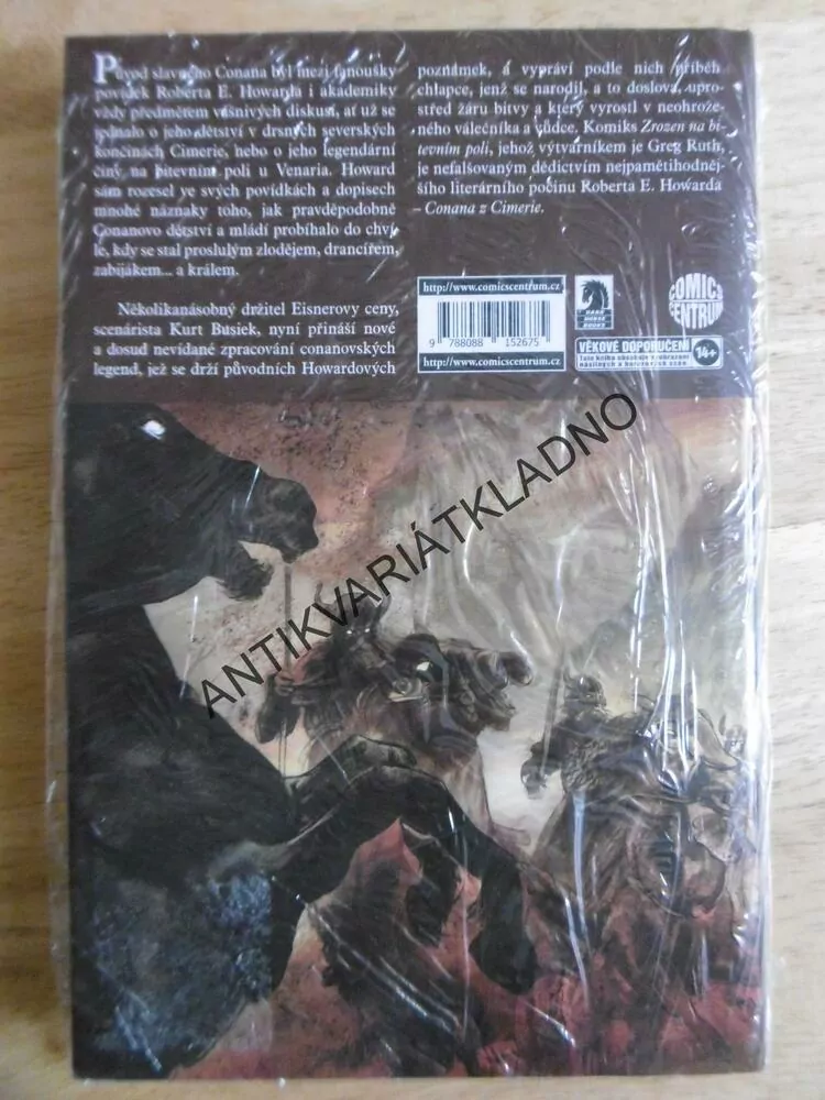 CONAN ZROZEN NA BITEVNÍM POLI, KOMIKS, BUSIEK, CARY NORD, 