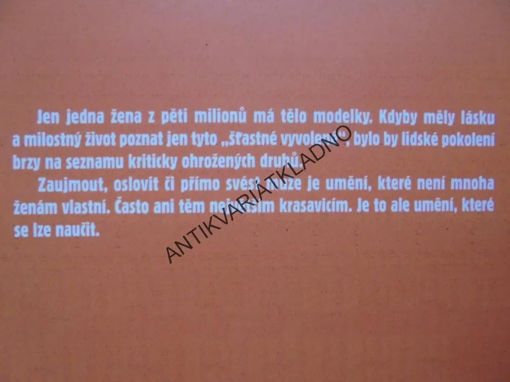 JSEM NESMĚLÁ, ALE LÉČÍM SE, PRŮVODCE SEZNAMOVÁNÍM, **an