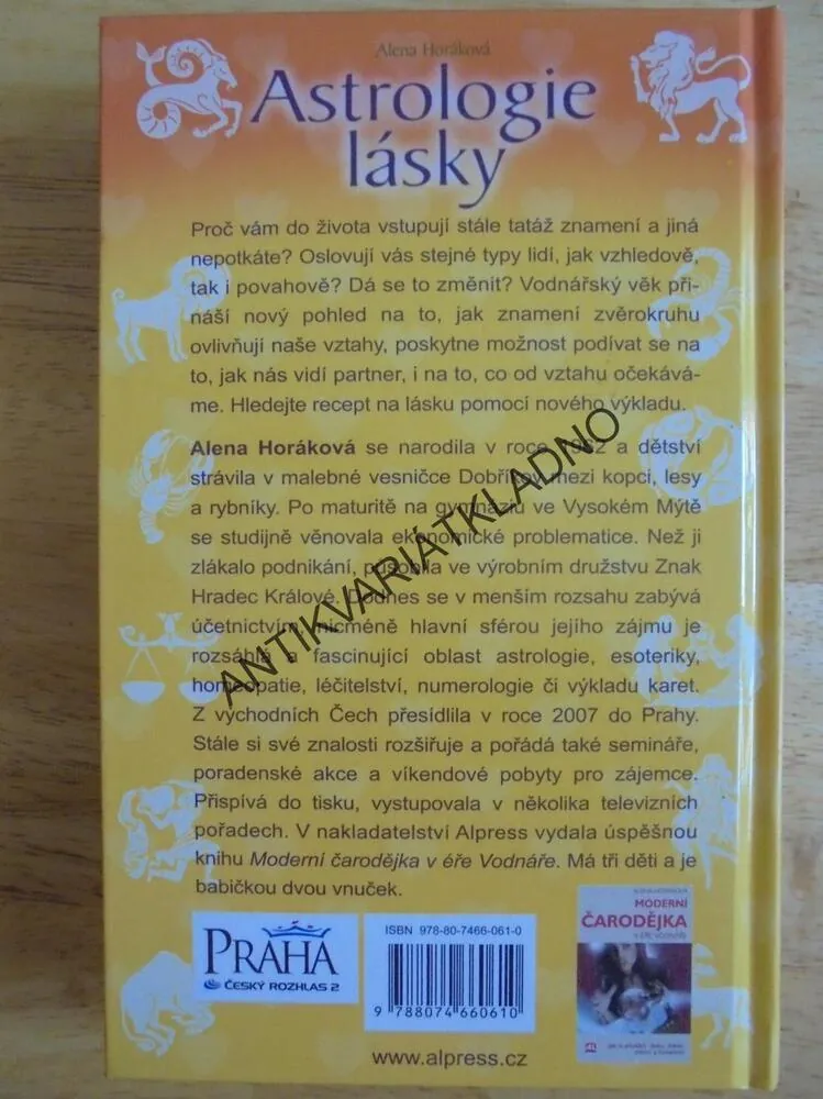 ASTROLOGIE LÁSKY, ALENA HORÁKOVÁ, **an