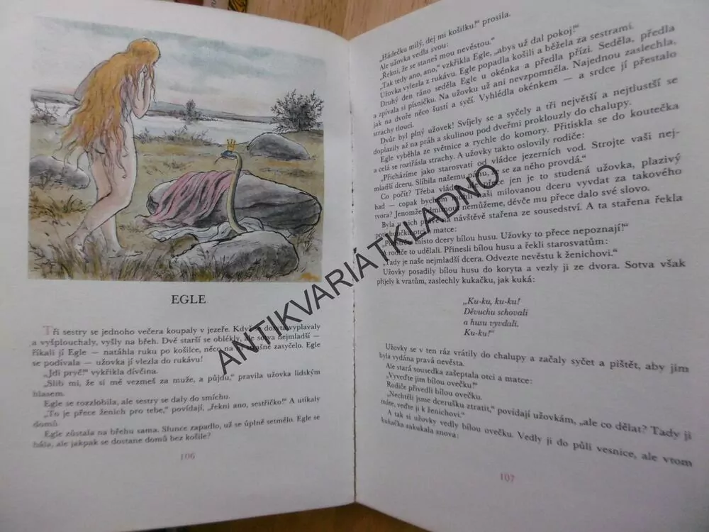 DIAMANTOVÁ SEKERA, BALTSKÉ POHÁDKY, JAROSLAV TICHÝ, BREHOVSZKÝ, 1988, **an