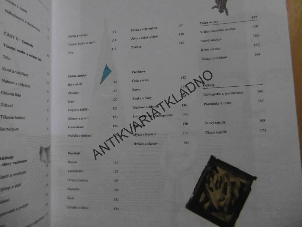 TAJEMNÝ JAZYK SNŮ, KLÍČ KE SNŮM, DAVID FONTANA, **AN