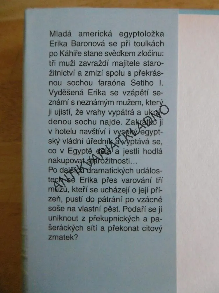 SFINGA, ROBIN COOK, **an