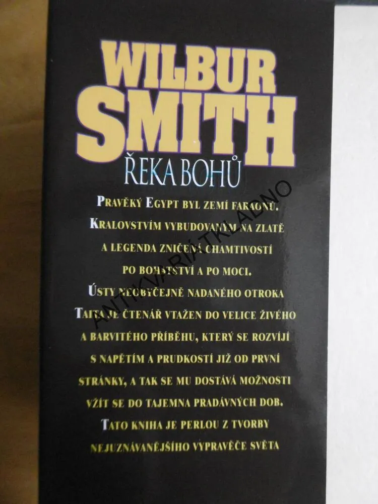 ŘEKA BOHŮ 1., WILBUR SMITH,  **an