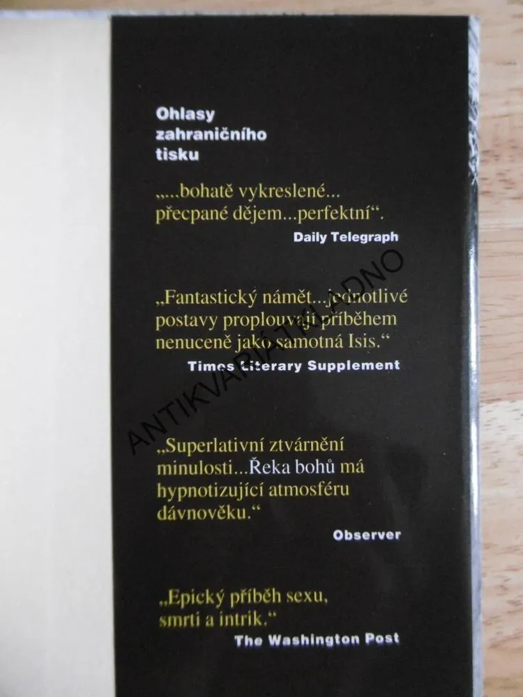 ŘEKA BOHŮ 1., WILBUR SMITH,  **an