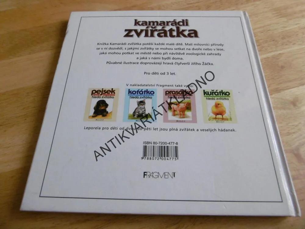 KAMARÁDI ZVÍŘÁTKA, JIŘÍ ŽÁČEK, **an