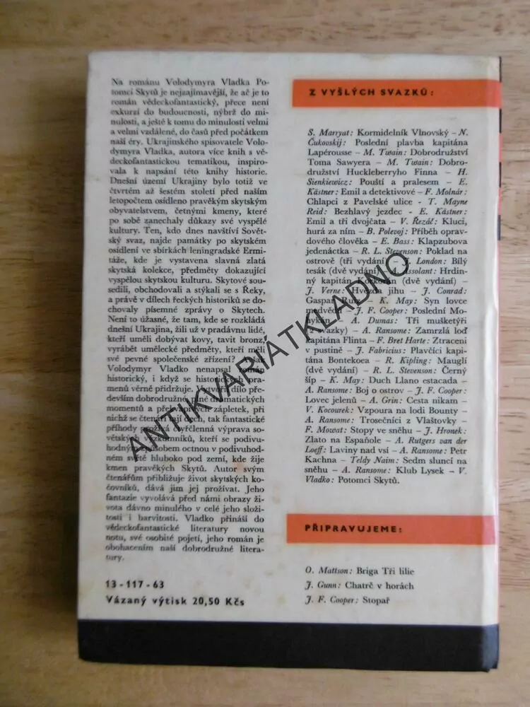 KOD 65 - POTOMCI SKYTŮ, VOLODYMYR VLADKO, 1963, **an