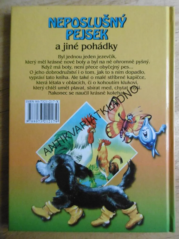 NEPOSLUŠNÝ PEJSEK A JINÉ POHÁDKY, **an