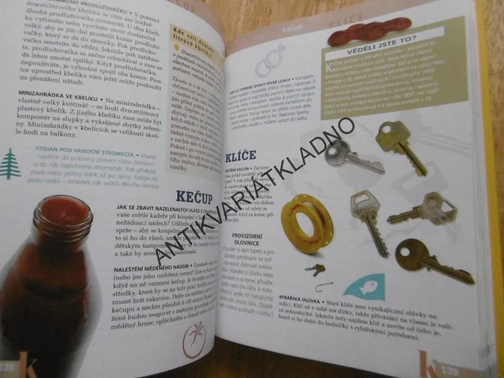 NEOBYČEJNÁ UŽITÍ OBYČEJNÝCH VĚCÍ, VÍCE NEŽ 2000 ZPŮSOBŮ JAK UŠETŘIT PENÍZE A ČAS, **an