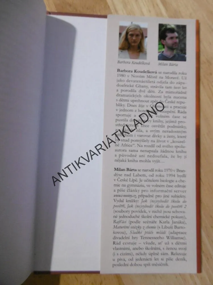 ÚTĚK Z AFRICKÉHO PEKLA, BARBORA KOUDELKOVÁ, MILAN BÁRTA,**an