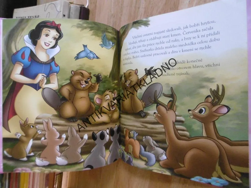 SNĚHURKA A ZLATÉ MEDVÍDĚ, WALT DISNEY, EDICE PRINCEZNA, **an