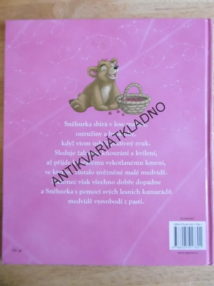 SNĚHURKA A ZLATÉ MEDVÍDĚ, WALT DISNEY, EDICE PRINCEZNA, **an