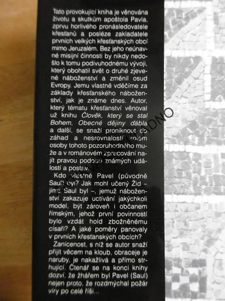 ŽHÁŘ, ŽIVOT APOŠTOLA PAVLA, GERALD MESSADIÉ, **an
