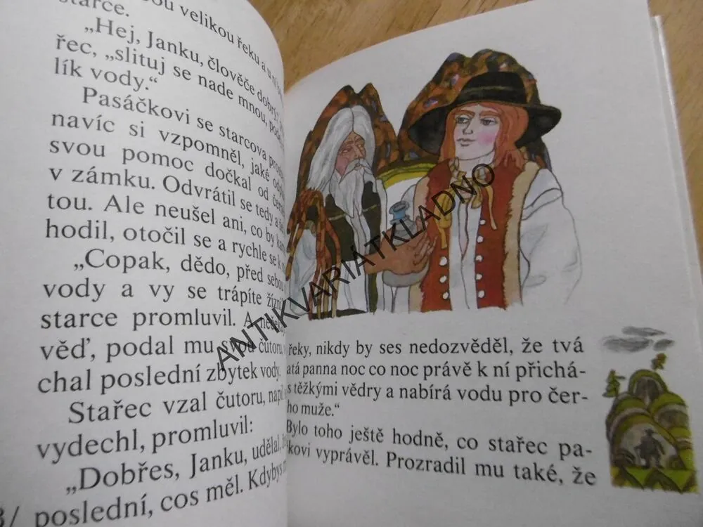 O ZAKLETÉ ŽÁBĚ, SLOVENSKÉ LIDOVÉ POHÁDKY, O. SLIACKY, **an