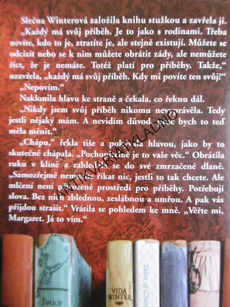 TŘINÁCTÝ PŘÍBĚH, DIANE SETTERFIELDOVÁ, **an